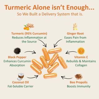 Turmeric Curcumin Capsules (1000mg)